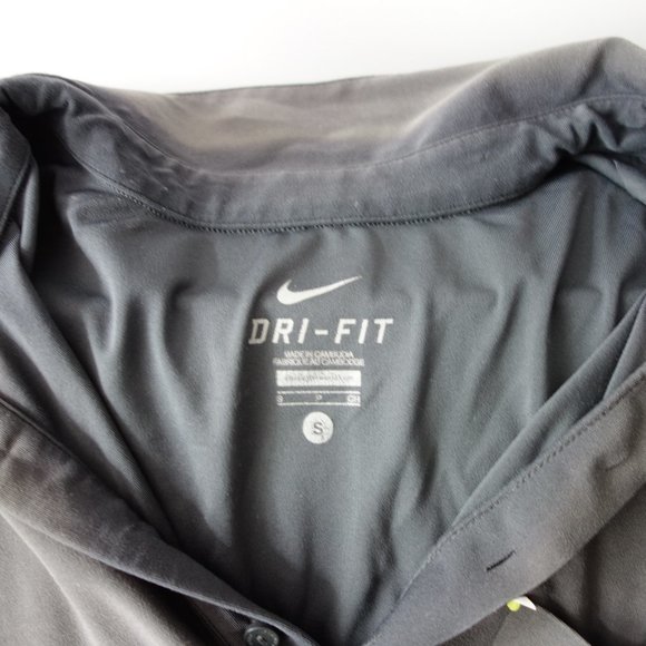 Nike RF (Roger Federder) Dri-Fit Grey Tennis Polo Size S - Picture 3 of 5